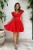 Czerwona Sukienka Pin Up