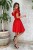 Czerwona Sukienka Pin Up