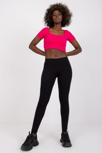 Czarne Legginsy Fitness