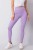Fioletowe Legginsy Fitness