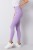 Fioletowe Legginsy Fitness