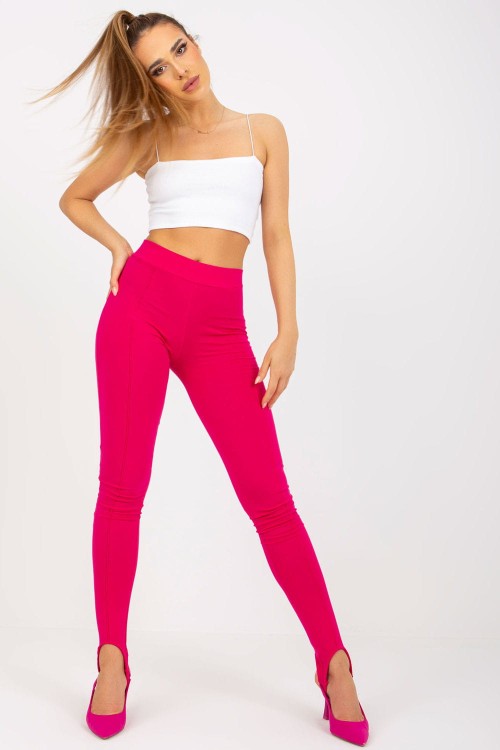 Różowe Legginsy Fitness