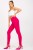 Różowe Legginsy Fitness