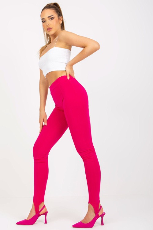 Różowe Legginsy Fitness
