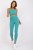 Turkusowe Legginsy Fitness lata 80