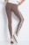 Legginsy Brązowe Fitness w stylu lat 80