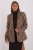 Elegancka marynarka gepard w stylu lat 80