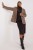Elegancka marynarka gepard w stylu lat 80