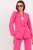Różowa marynarka w stylu power dressing lat 80