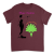 Koszulka Vintage Unisex Lata 20-Maroon