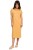 Elegancka Sukienka Vintage Lata 60 - Yellow Shady