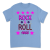 Koszulka Vintage Rock&amp;Roll 1955-Carolina blue