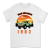 Koszulka Retro Road Adventure 1982-White