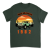 Koszulka Retro Road Adventure 1982-Forest Green