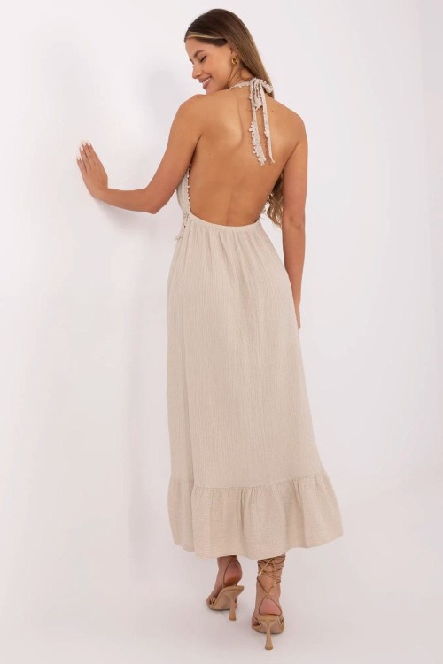 Sukienka Model MI-SK-88573.83 Beige - Italy Moda