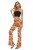 Spodnie Retro Lata 70 Hippie