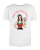 Koszulka rockabilly pin-up „Will You Be Lucky Today?” czarna vintage retro z nadrukiem kobiety i kart-White