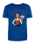 Niebieski t-shirt pin-up vintage dla fanów stylu retro i rockabilly fashion-Royal Blue