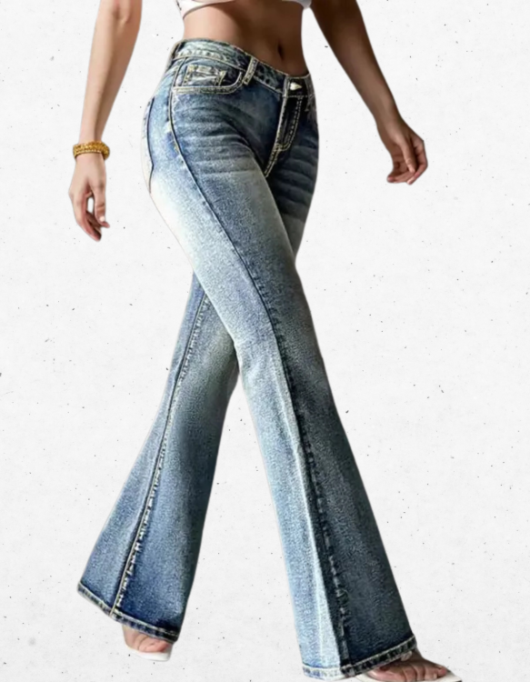 Jeansy Vintage w stylu lat 70