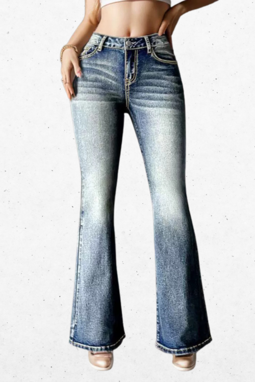 Spodnie Dzwony Jeansowe Vintage lata 70