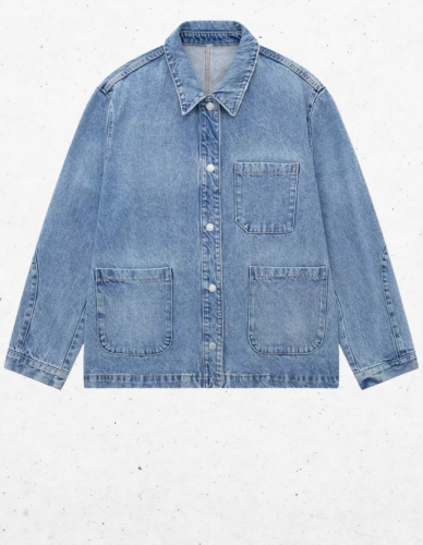 Kurtka Jeansowa Vintage Oversize lata 90