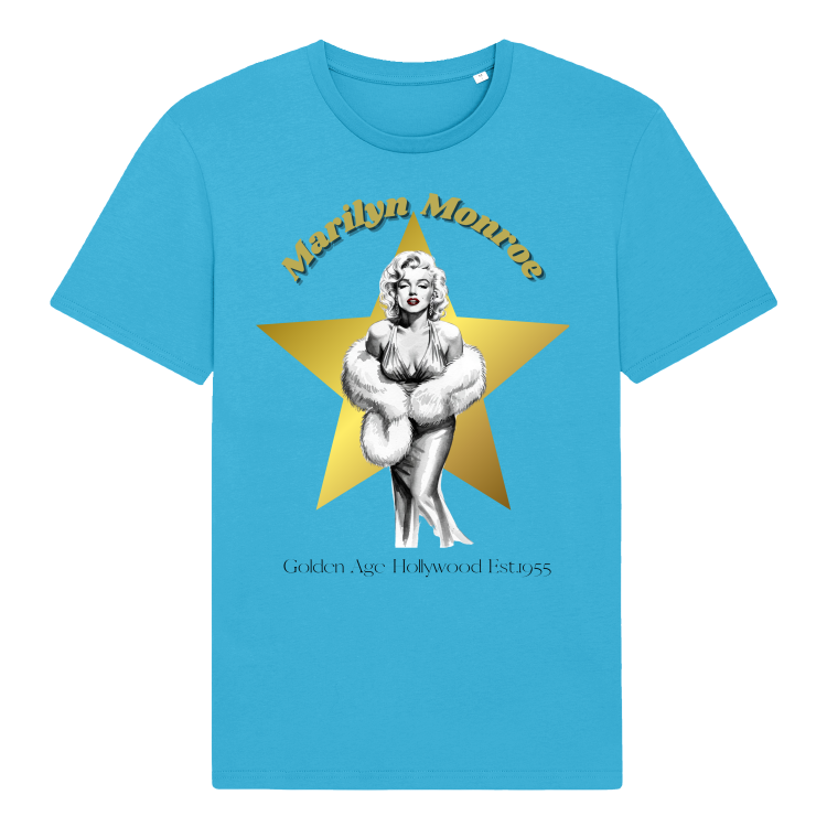 Koszulka Vintage Marilyn Monroe (Aqua Blue)
