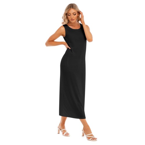Czarna sukienka vintage midi | Styl Audrey Hepburn