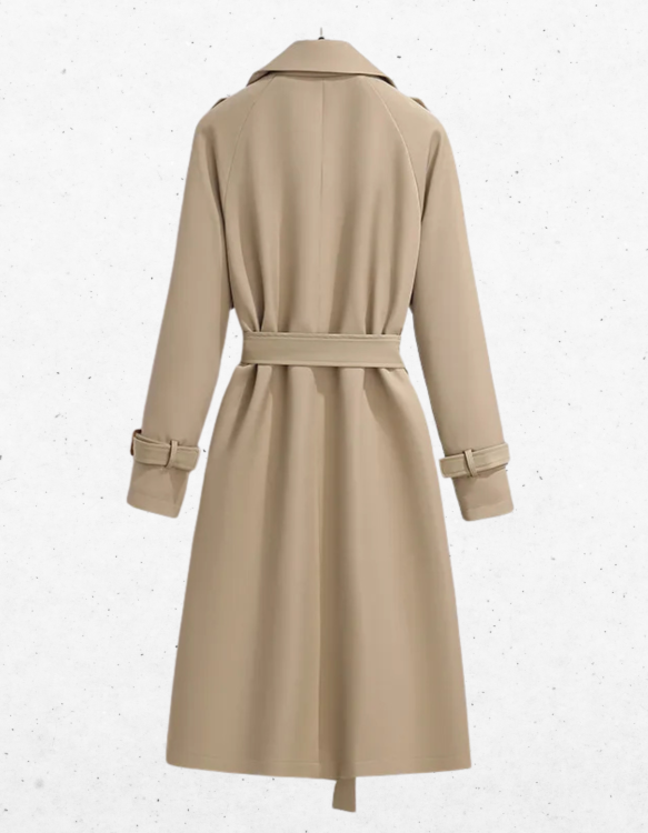 Beżowy Trencz Vintage Lata 50 | Styl Audrey Hepubrn