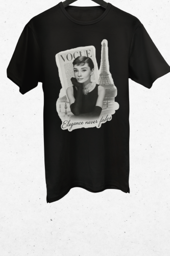 Koszulka Vintage Audrey Hepburn Golden Age