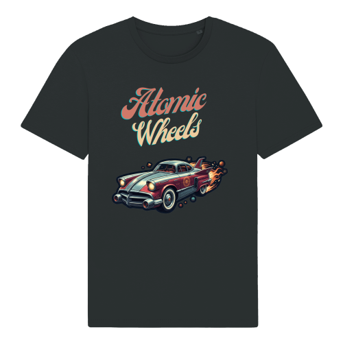 Koszulka Retrofuturyzm Atomic Wheels(Black)