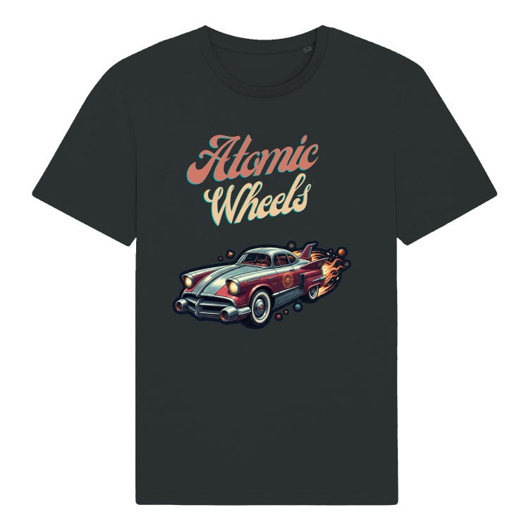 Koszulka Retrofuturyzm Atomic Wheels(Black)