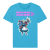 Koszulka Retrofuturystyczna Dinner Robo-Waitress(Aqua Blue)