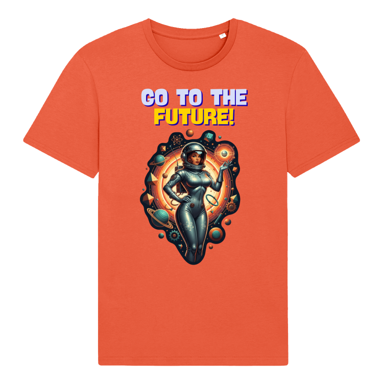 Koszulka Retrofuturyzm Pin Up Astro Girl (Fiesta)