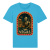 Koszulka Retrofuturystyczna VEGAS 2057-Aqua Blue