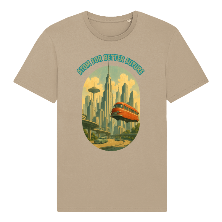 Koszulka Retrofuturystyczna Atompolis 2053-Desert Dust