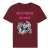 Koszulka Retrofuturyzm Robo-Dog 2057-Burgundy