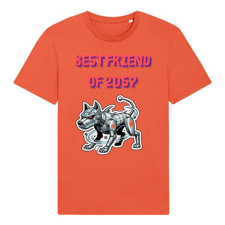 Koszulka Retrofuturyzm Robo-Dog 2057-Fiesta