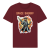 Koszulka Atompunk Space Sheriff -Burgundy