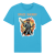 Koszulka Atompunk Space Sheriff -Aqua Blue