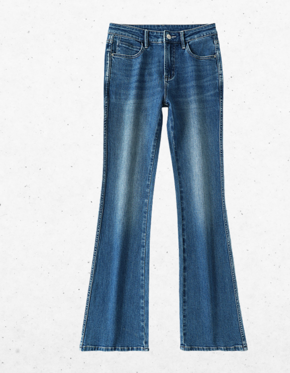 Damskie spodnie jeansowe vintage