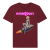 Koszulka Atompukowa Future is Sexy - Pin Up Rocket girl-Burgundy