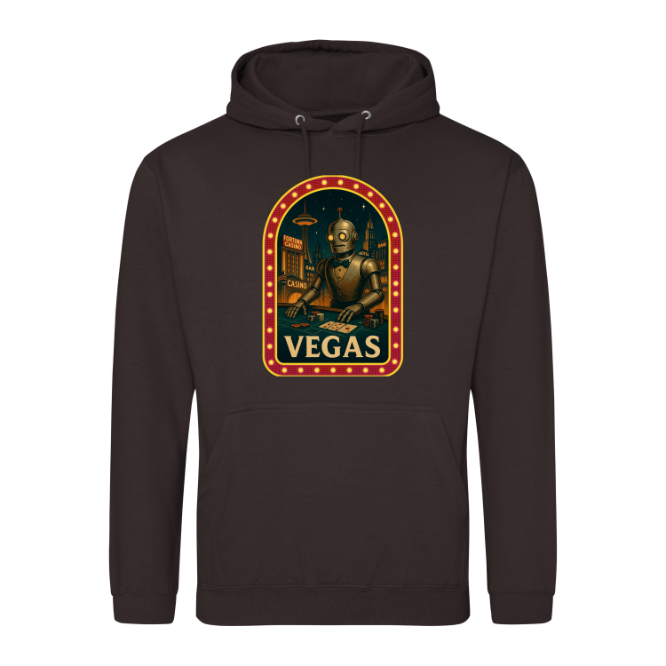 Retrofuturystyczna Bluza Vegas 2057-Hot Chocolate