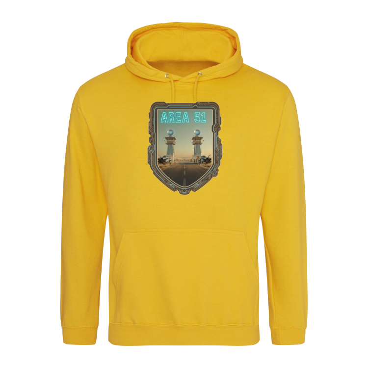 Atompunkowa Bluza Area 51-Gold