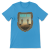 T-shirt Retrofuturyzm Atompunk AREA 51 -(USA) Aqua