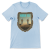T-shirt Retrofuturyzm Atompunk AREA 51 (USA) Baby Blue