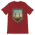 T-shirt Retrofuturyzm Atompunk AREA 51(USA) Heather Canvas Red