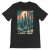 T-shirt Atompunk Retro-Future The Metropolis of Tomorrow-Black