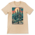 T-shirt Atompunk Retro-Future The Metropolis of Tomorrow-(USA) Creme