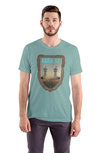 T-shirt Retrofuturyzm Atompunk AREA 51