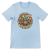 T-shirt Atompunk Retro-Future The Metropolis of Tomorrow-(USA) Baby Blue